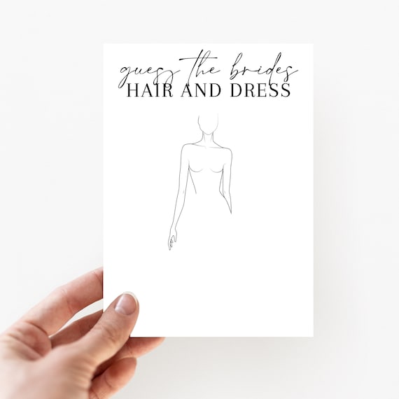 sketch the dress bridal shower game Guess Game, Wedding Shower Games, the Dress Game, Kitchen Tea Game, Bridal Shower printable Activity guess the dress free printable