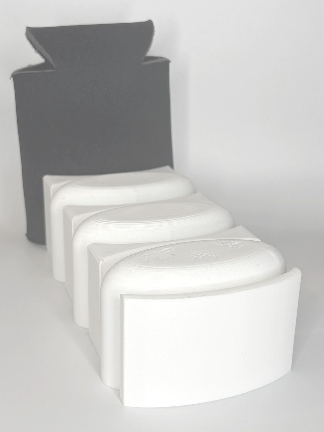 Koozie Rack 4 Slot Koozie Rack - Low Profile Form - Wall Hanging Capability - Light ...