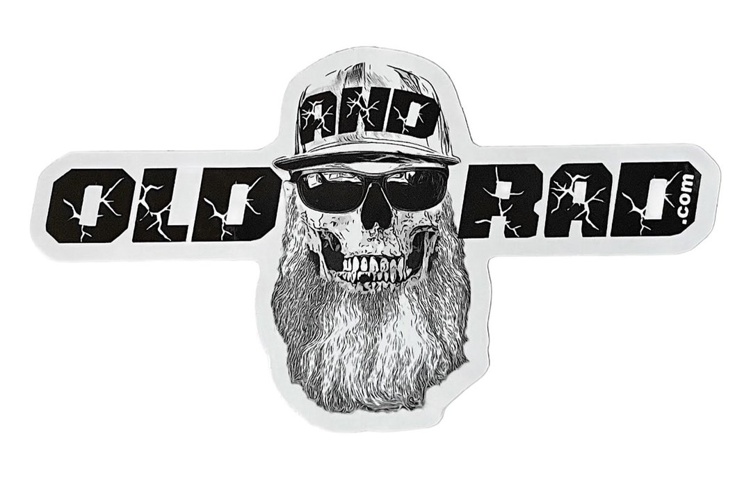 Rad Sitcker Old and Rad Sticker - Etsy