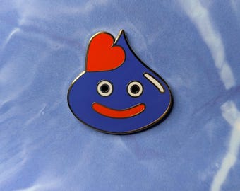 Dragon Quest Slime Enamel Pin. I'm not a bad Slime, you know!