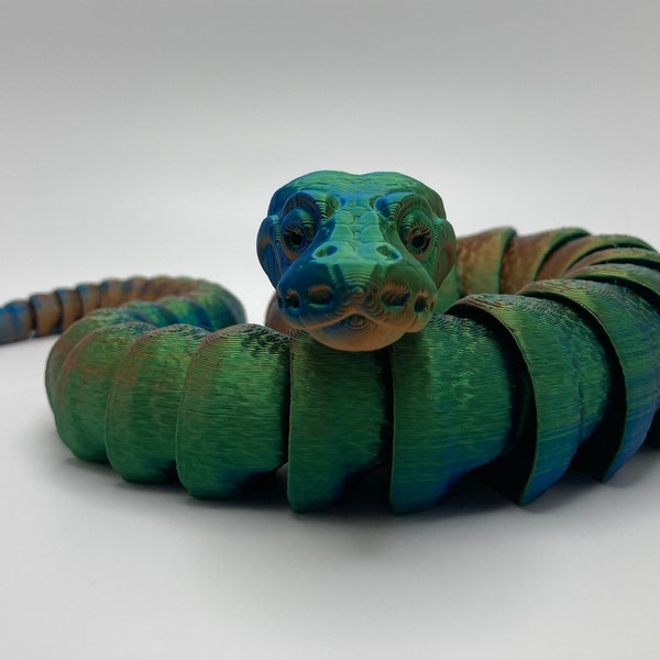 3d Printed Python Snake - Etsy