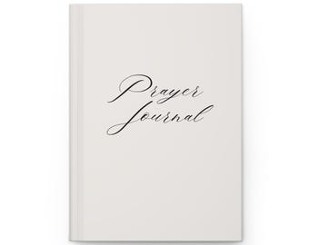 Prayer Journal - Hardcover Journal Matte, Inspirational Writing Notebook, Prayer Diary, Faith Planner, Christian Gift, Faith Journal