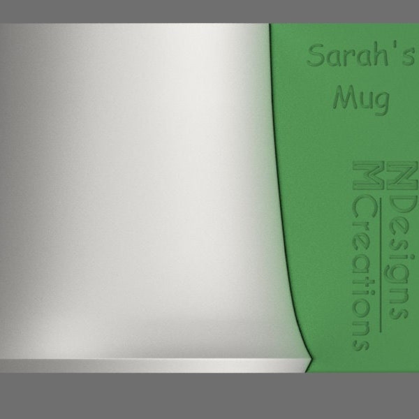 Clay Rib Sarah's Mug for Pottery