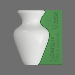 Clay Rib Vase for Pottery