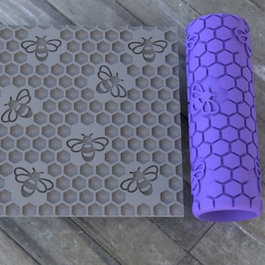 4&quot; Texture Roller For Pottery Seamless