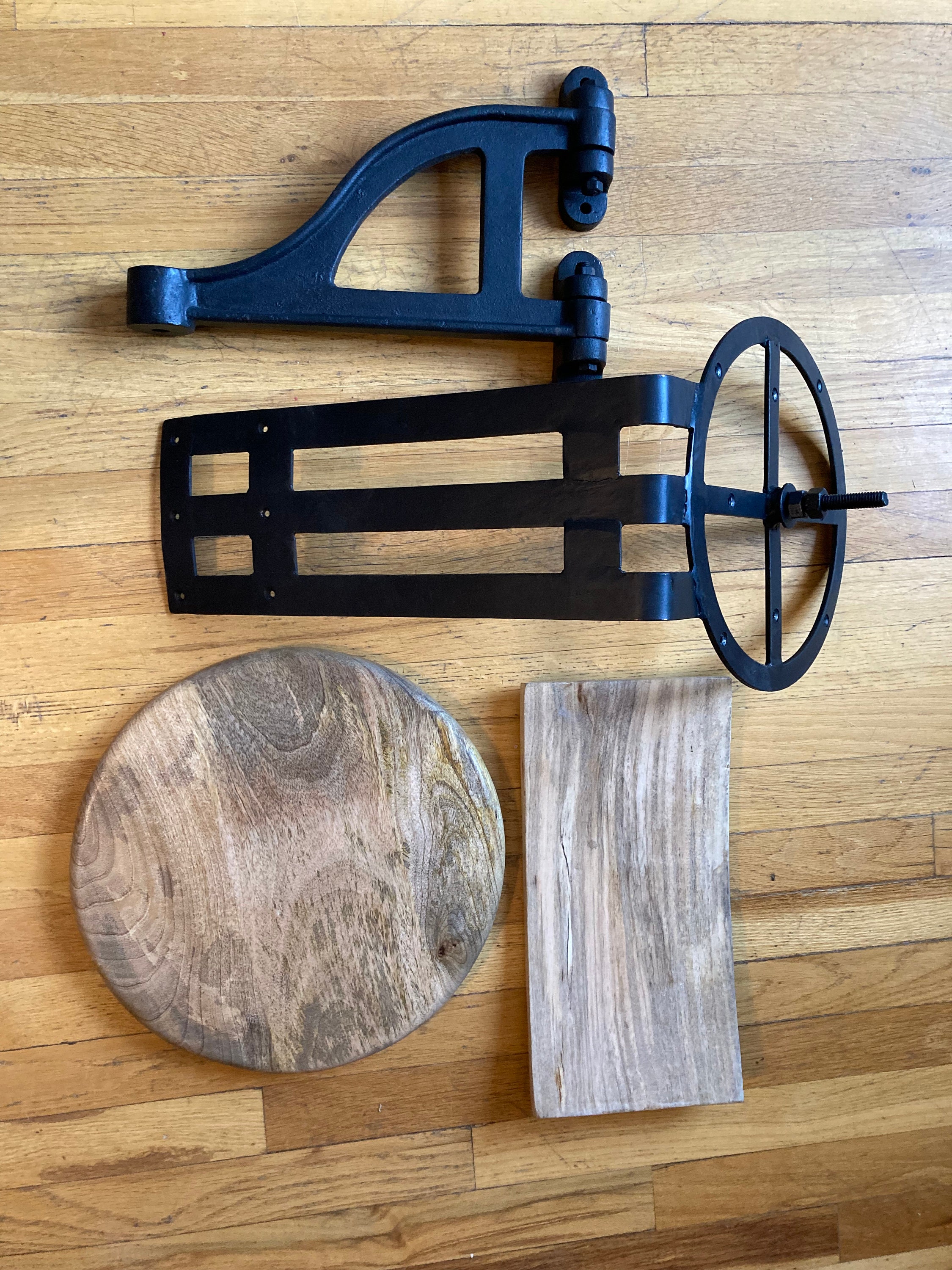 Swing Out Bar Stool With Backrest Etsy