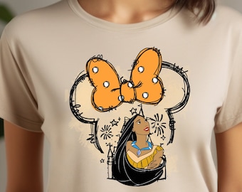 Ariel T-Shirt, Disney Mermaid Princess (Casual Family Matching), Disneyland Shirt, Disneyworld Shirt, Disney Family Matching Shirt