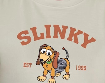 Toy Story Established Slinky Shirt, Toy Story Gift, Birthday Gift for Disney Fans, Disney Trip Family Shirt, Disney Slinky Shirt