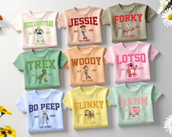 Toy Story Established T-shirt, Toy Story Gift, Birthday Gift for Disney Fan, Disneyland Trip Family Shirt, Disney Toy Story Shirt
