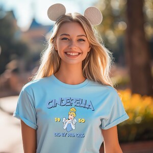 Cinderella Shirt, Princess Shirt, Birthday Gift For Disney Fans, Vacation Trip Family Shirt, Matching Shirt, Disney Family Matching Shirt