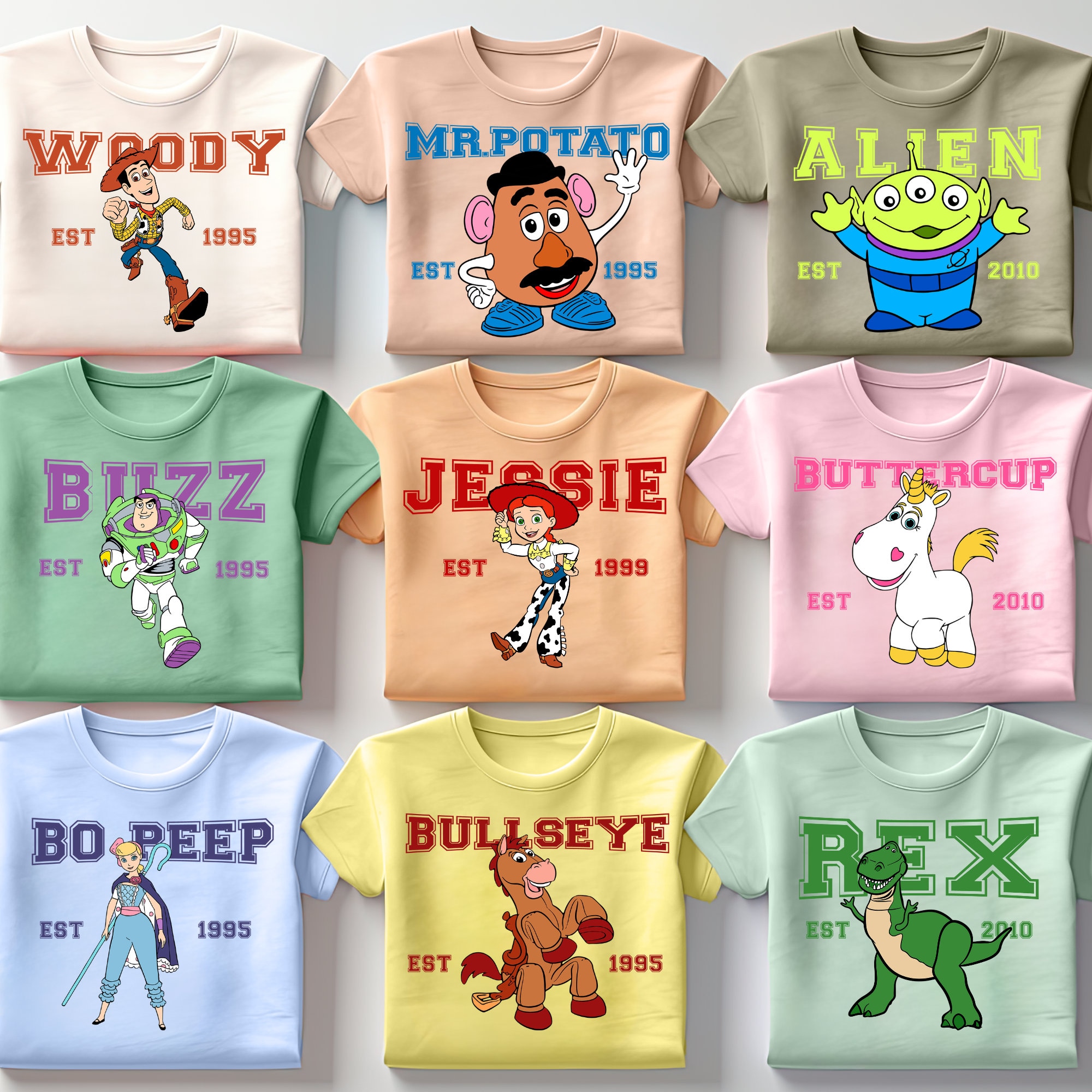Toy Story Fun Shirt, Toy Story Gift, Birthday Gift For Disney Fans, Vacation Family Trip Shirt, Toy Story Shirt, Toy Story Shirt