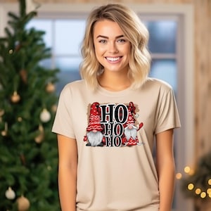 Ho Ho Ho Santa Christmas Shirt, Holidays Gift, Birthday Gift for Disney Fan, Disneyland Trip Family Shirt, Disney Christmas Tee, Xmas Shirt