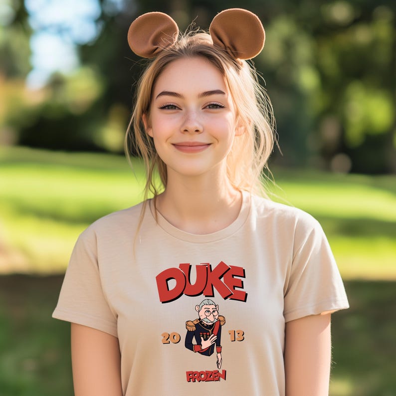 a girl with a mouse ears on her head