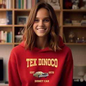 Lightning McQueen Sweatshirt: Cars Movie Hoodie in Multiple Colors, Disneyland Shirt, Disneyworld Shirt, Disney Family Matching Shirt image 5