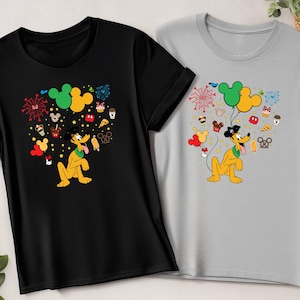 Pluto Shirt, Family Shirt, Birthday Gift For Disney Fans, Vacation Family Trip Shirt, Family Matching Shirt, Disney, Disney Disneyland Shirt