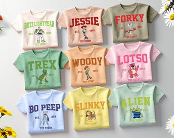 Toy Story Established T-shirt, Toy Story Gift, Birthday Gift for Disney Fan, Disneyland Trip Family Shirt, Disney Toy Story Shirt