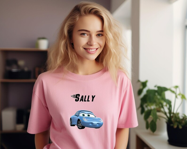 Cars Speeding to Fun T-shirt, Birthday Gift for Disney Fan, Disneyland Trip Family Shirt, Lightning McQueen Tee, Original Cars Movie Fun Tee image 3