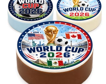 World Cup 2026 Chocolate Covered Oreos, Soccer Party Favors, Watch Party Treats