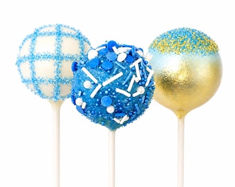 Cake Pops, Baby Shower Dessert, Birthday Party Favors, Custom Color Treats
