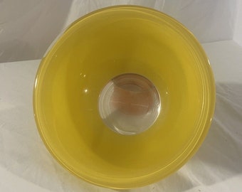 Vintage PYREX | Clear Bottom | Yellow #323 | 2 1/2 (2.5) Liter Nesting Mixing Bowl
