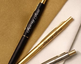 Custom Engraved Parker Classic Pen Set (Set of 3) | Personalized Gift for Professionals