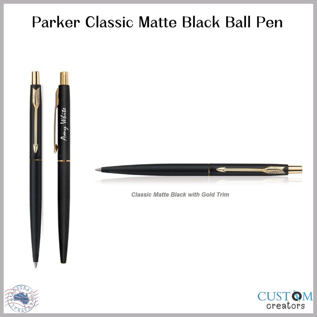 パーカー クラシック マットブラック ボールペン ゴールドトリム GT
