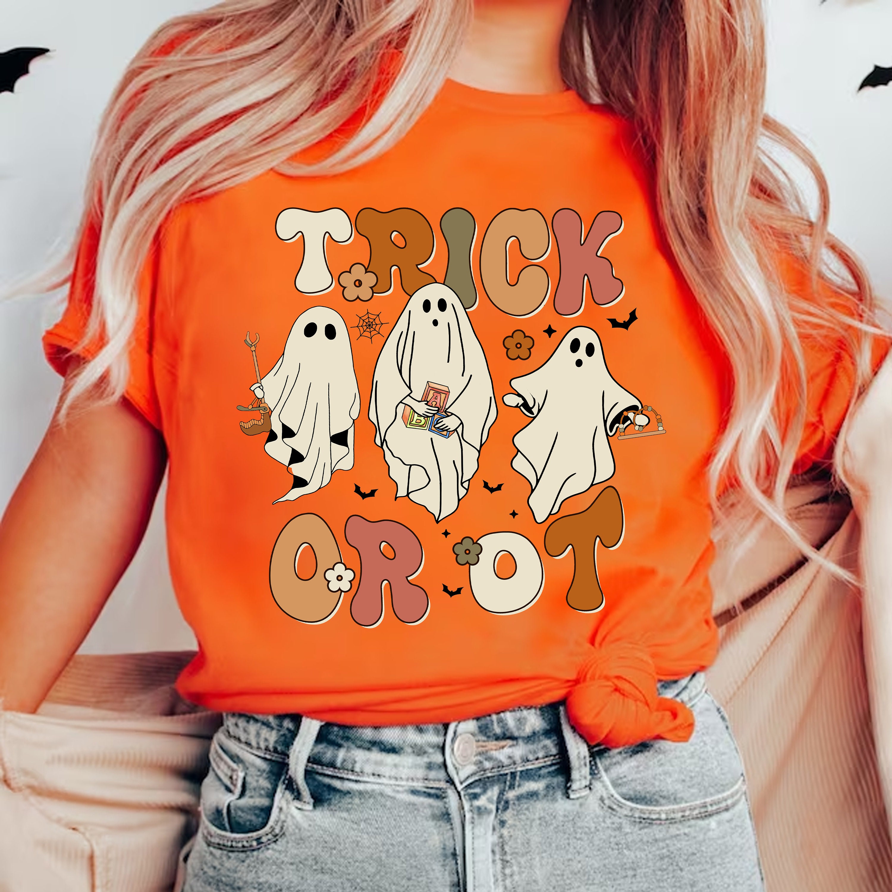Discover Trick Or OT Shirt, Trick or Occupational Shirt, Halloween OT Shirt, Occupational Therapy Halloween, Ot Gifts, Halloween Tee, Spooky OT