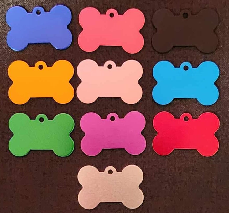 Laser Engraved Aluminum Tags