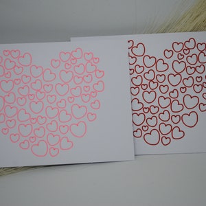 Carte postale « Cœur à Cœur » | Amour | Cœur