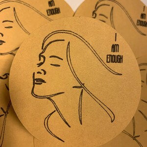 Ik ben genoeg sticker | geestelijke gezondheid | mentale gezondheid
