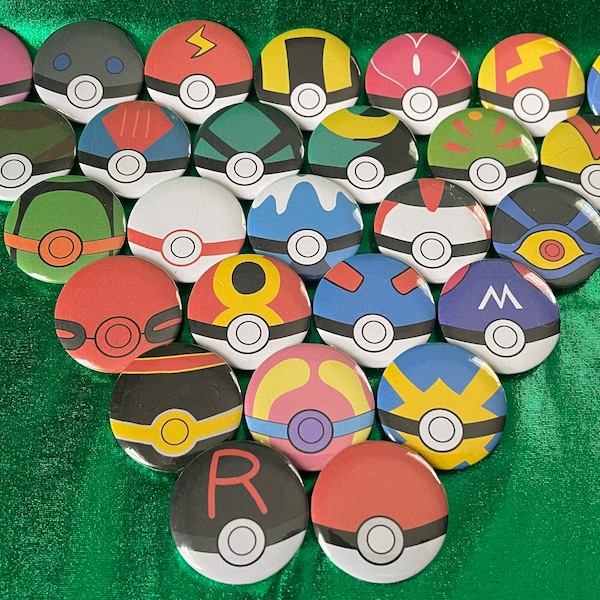 Pokeball Pin Set (27)