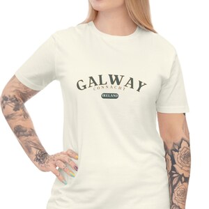 Galway, Ireland T-Shirt (Unisex) || St. Patrick's Day Shirt, St. Paddy's Day, Irish Shirt, Vintage-Inspired, Retro, 90s