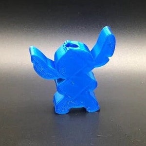 Stitch Straw Topper Straw Buddy Charm Decor STL File for 3D Print and Gcode files for Creality Ender 3 compatibles Printers