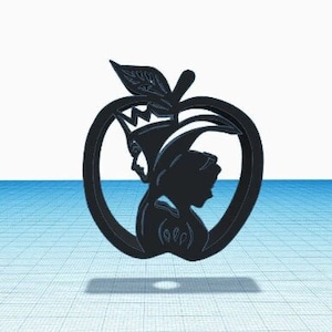 Apple Princess Straw Topper Straw Buddy Charm STL file and Gcode file for FDM 3D Printers