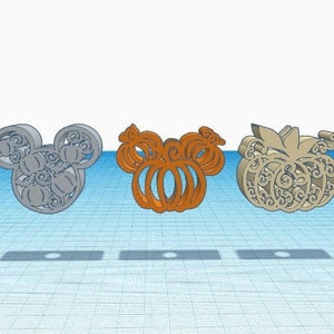 Halloween Micky Pumpkin Stroh Topper STL Datei und Gcode Datei für FDM 3D Drucker