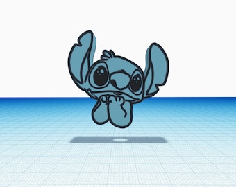 Stitch Straw Topper STL Datei für 3D Druck und Gcode Dateien für FDM Drucker