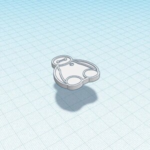 Shoe Charms Big Hero 6 STL File for 3D Print AND gcode for Creality Ender 3 series