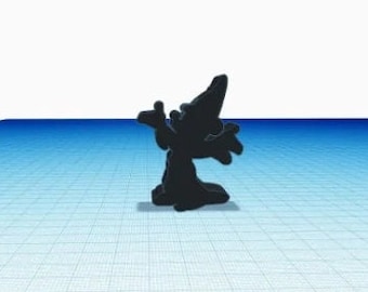 Enfeite de canudo com ratinho menino - Arquivo STL para impressão 3D e arquivos Gcode para impressoras compatíveis com Creality Ender 3.