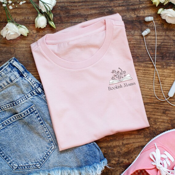 Bookish Mama Tee, Book Lover Tshirt, Gift for Mom, Gift For Her, Booktok Tee, Bookworm Shirt