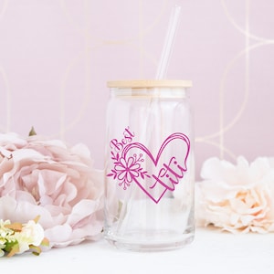 Valentine Gift for Auntie Best Auntie Gift Aunt Appreciation Best Titi Iced Coffee Cup Auntie Tumbler Gift for New Aunt to Be