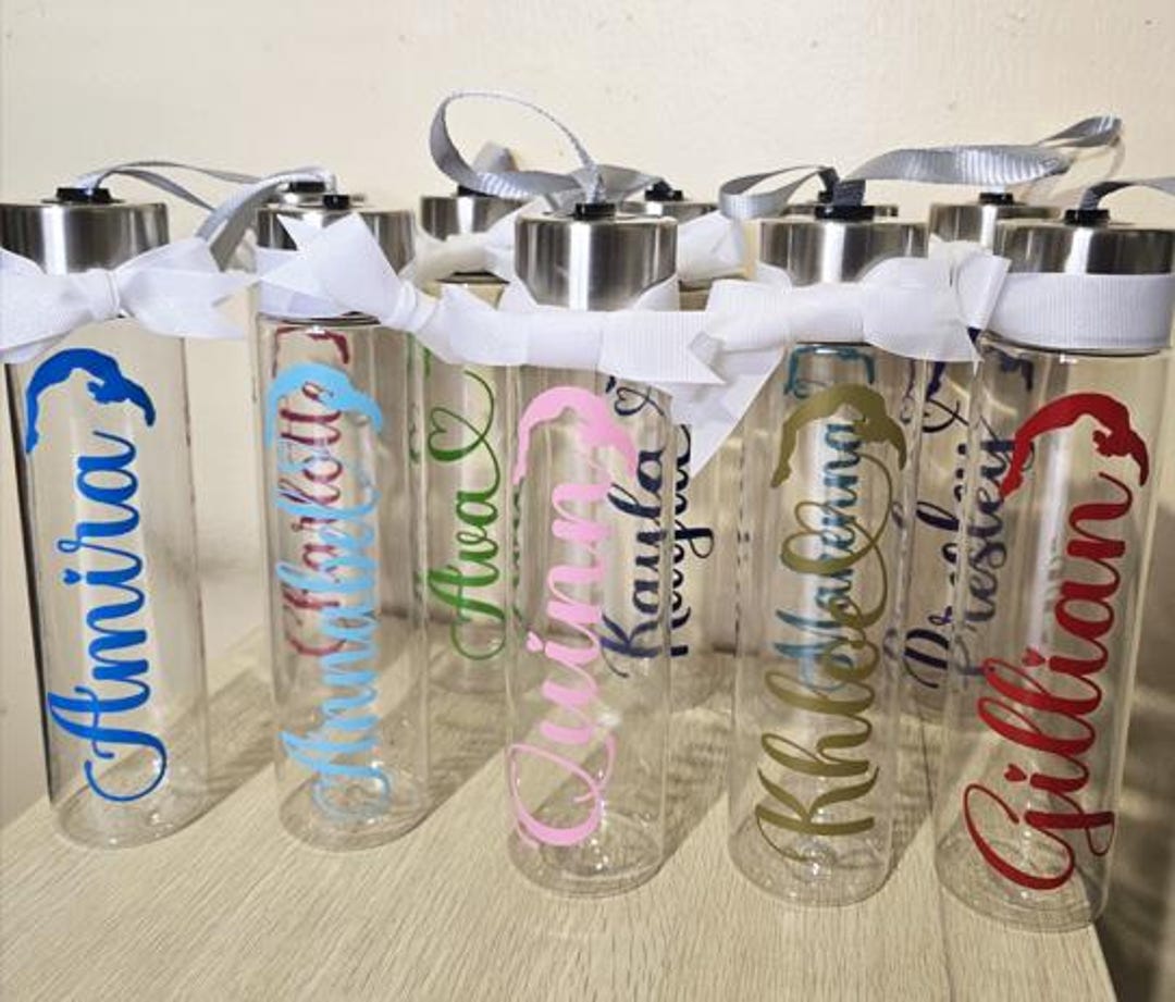 Personalized Cheer Water Bottles Custom Cheer Water Bottles Cheer Team ...