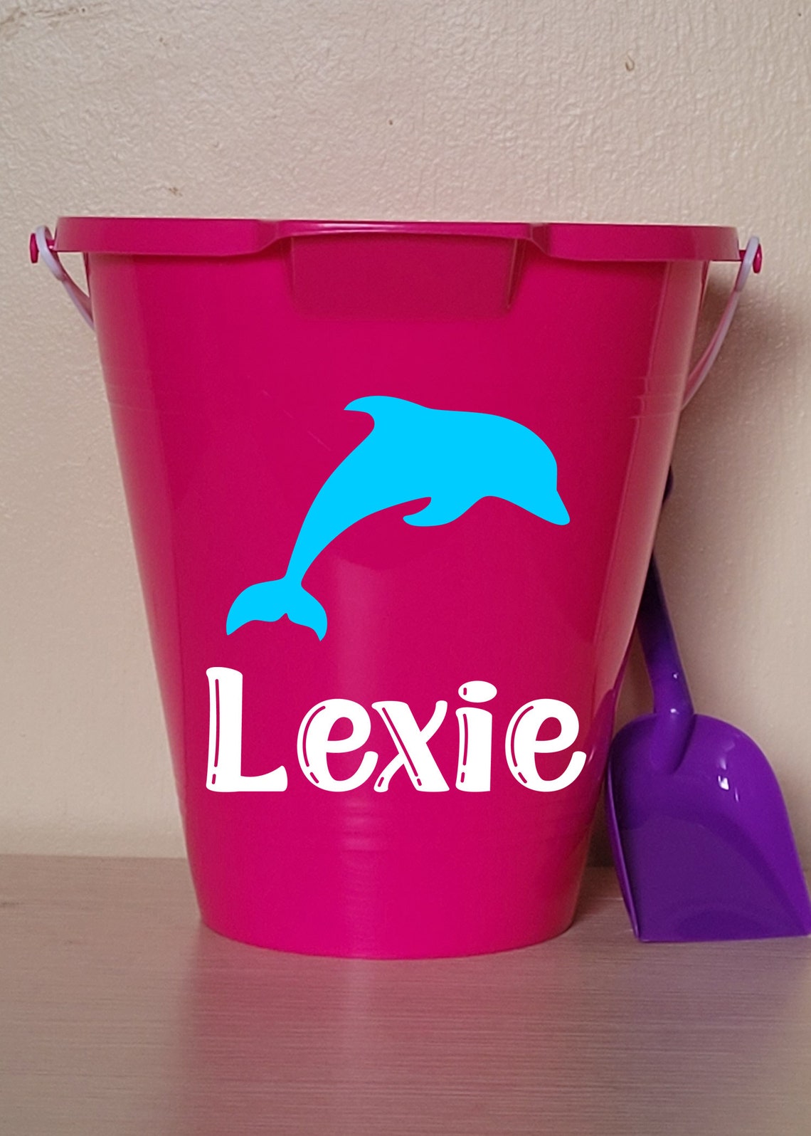Personalized Beach Pail With Shovel Custom Beach Pails Etsy
