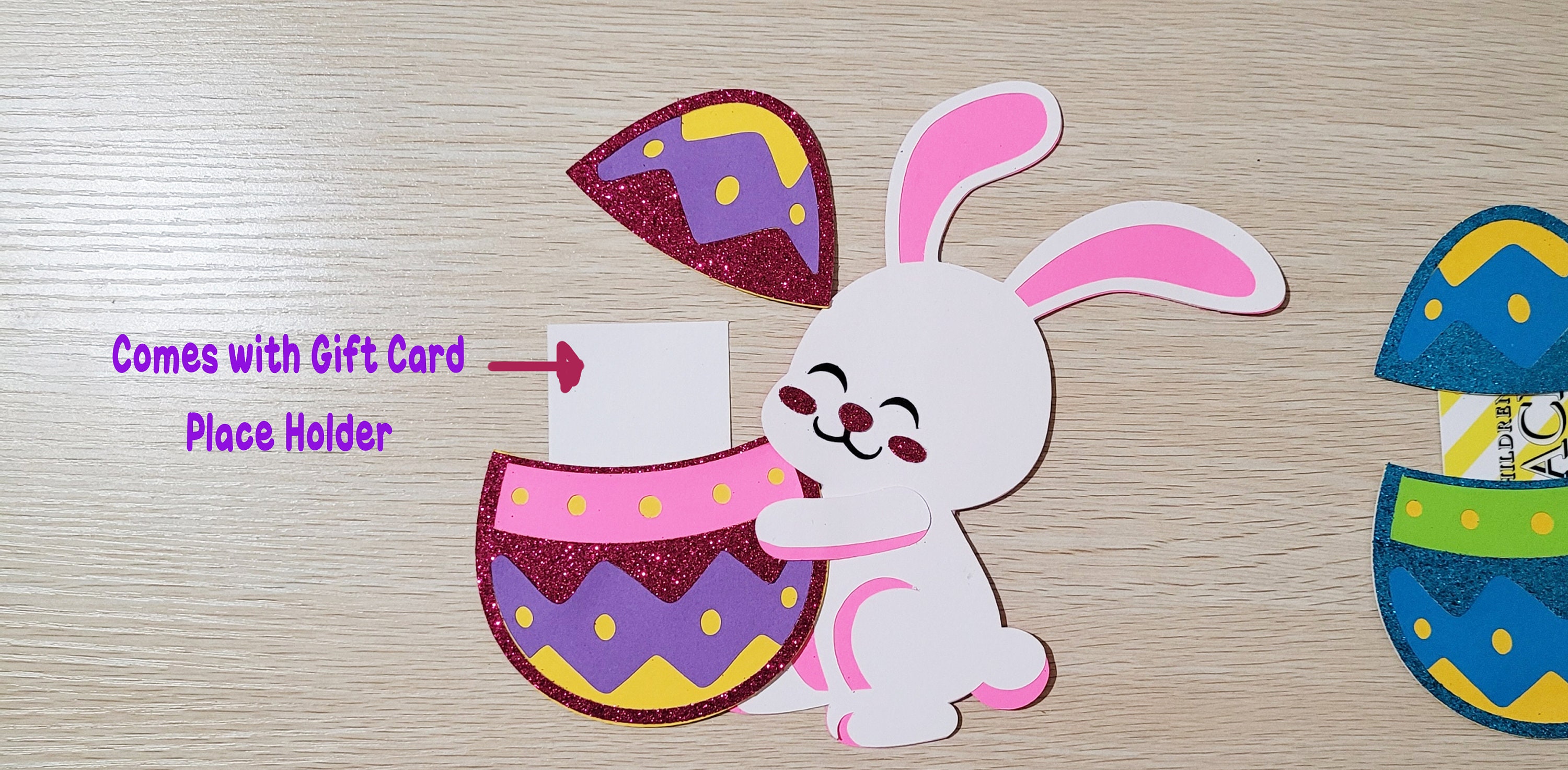 Easter Gift Card Holder Easter Bunny Gift Card Holder Easter Egg Gift ...
