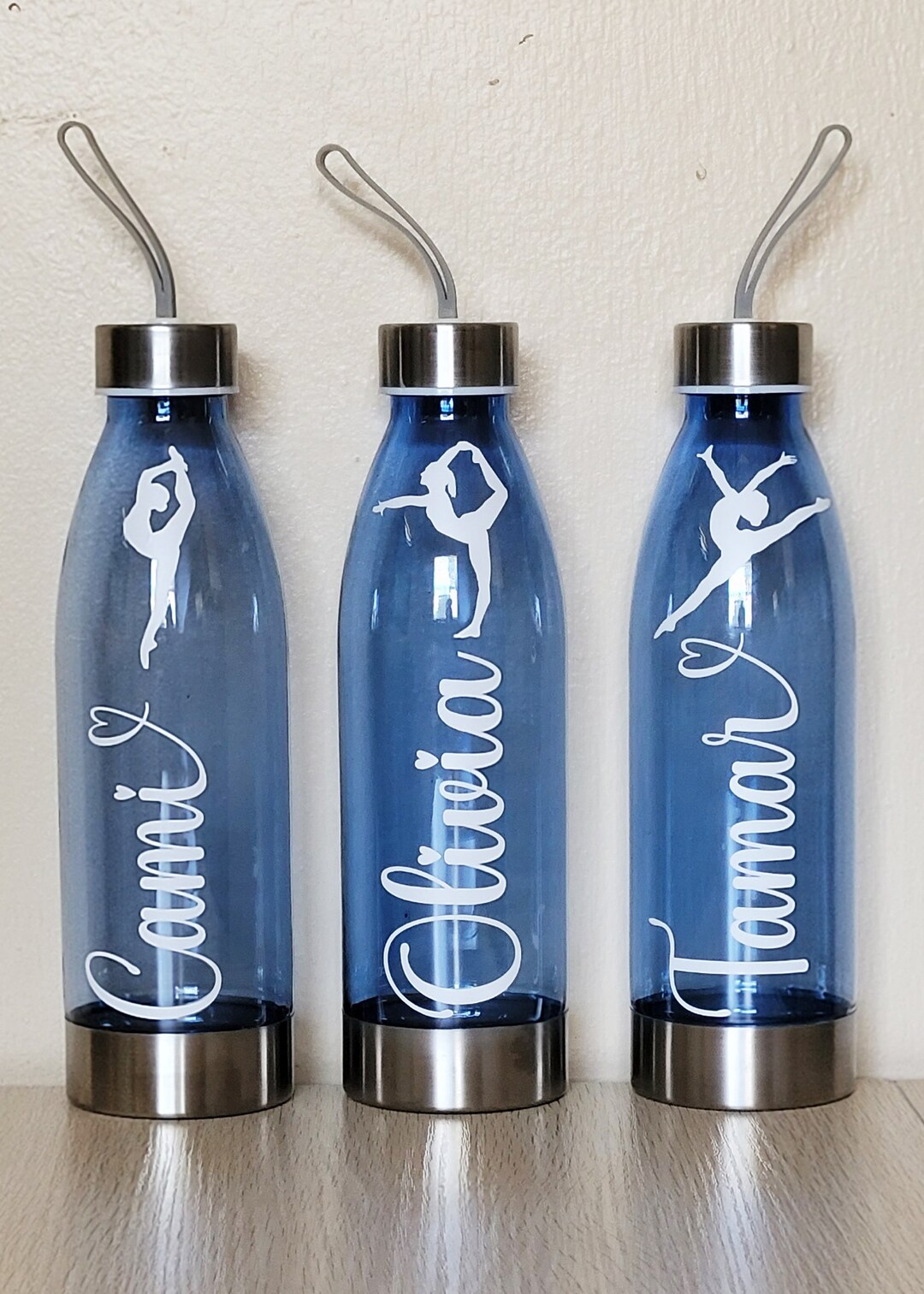 Gymnastics Tumbler Gymnastics Water Bottles Personalized Etsy