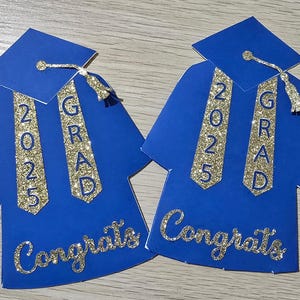 Porta tarjetas de regalo de graduación, toga y birrete, tarjeta de graduación, tarjeta de felicitaciones, clase de 2025, graduado de secundaria, graduación universitaria