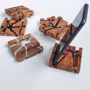 Phone table holder, Cell phone stand, Home office, Table organizer