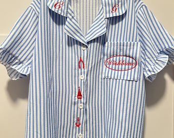 Concert Embroidered Customizable Pajamas, Tour