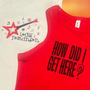 LT Get Here Inspired Customizable Baby Tees and Tank Tops, Tour, Concer
