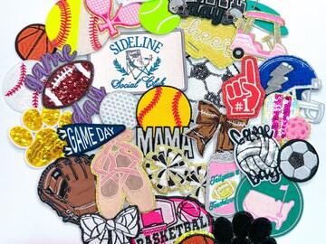Iron on Bulk Patches for Trucker Hat Patches for Women Set of Patches for Hat Bar Patch   Bundle of Adult Patch Wholesale Bundle Mystery Bag