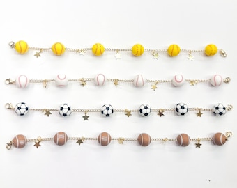 Trendy Trucker Hat Chain: Sports Ball Hat Accessories